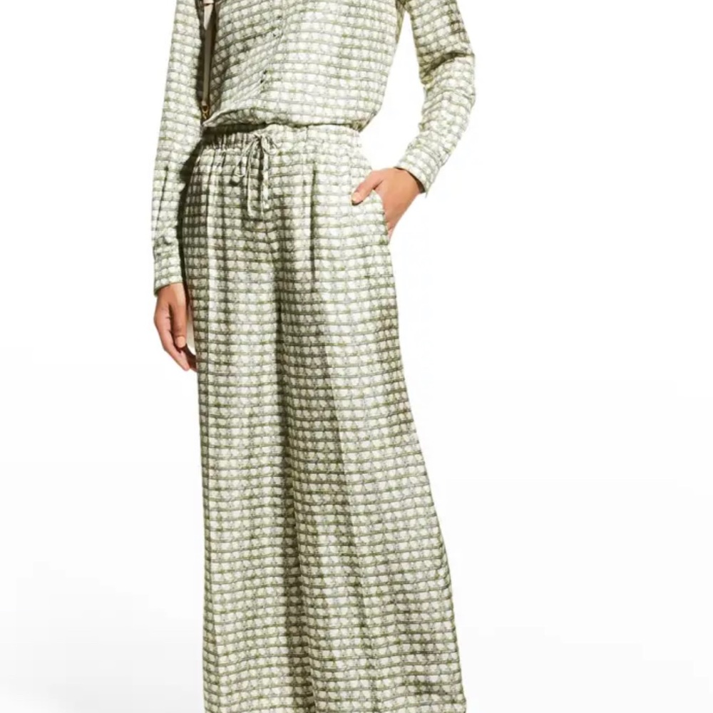 Max Mara silk pant. Logo. Size 42/6/8